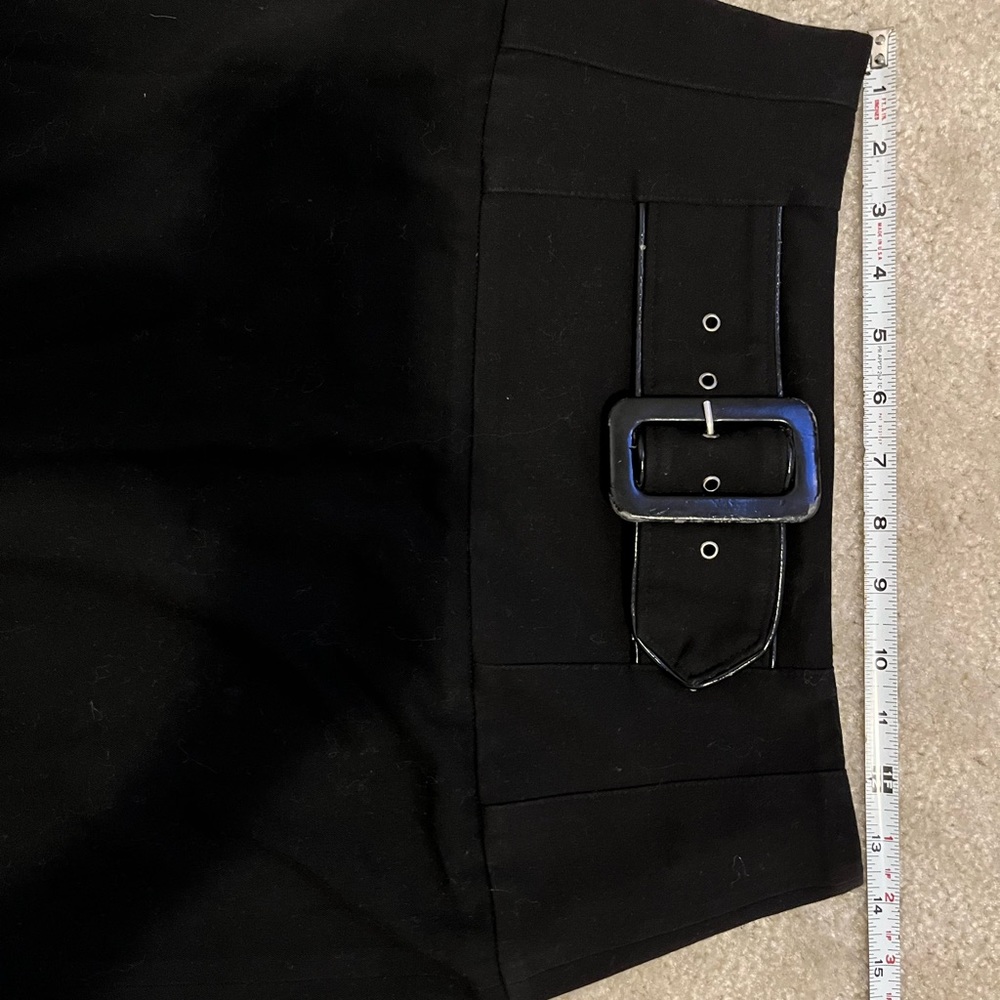 Black Talk of the Walk A-line skirt - Picture 5 of 6